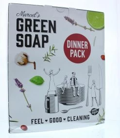 Marcel's Green Soap Dinner Pack - 1 X 1 Box -Winkel Met Schoonmaakproducten 1047x1200 1