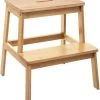 5Five - Bamboe Keukentrapje/opstapje Met 2 Treden 47 Cm - Keuken/badkamer Krukjes 2 5Five - Bamboe Keukentrapje/opstapje Met 2 Treden 47 Cm - Keuken/badkamer Krukjes -Winkel Met Schoonmaakproducten 1064x1200