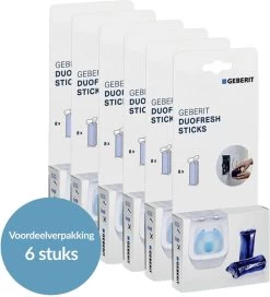 Geberit DuoFresh Sticks - 48 Stuks - Voordeelverpakking - Toilet/WC Blokjes Inbouwreservoir -Winkel Met Schoonmaakproducten 1091x1200 2
