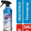Glorix Hygiënische Badkamer Foamspray - 6 X 500 Ml - Voordeelverpakking -Winkel Met Schoonmaakproducten 1121x1200