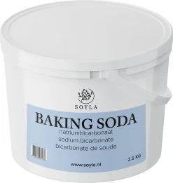 Baking Soda - 2.5 KG - Natriumbicarbonaat - Zuiveringszout -Winkel Met Schoonmaakproducten 1137x1200