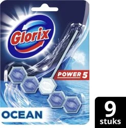 Glorix Power 5 Toiletblokken - Ocean - 9 Stuks - Halfjaarbox - Voordeelverpakking -Winkel Met Schoonmaakproducten 1180x1200 3