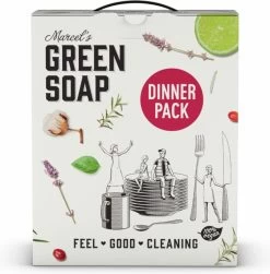Marcel's Green Soap Dinner Pack - 1 X 1 Box -Winkel Met Schoonmaakproducten 1183x1200