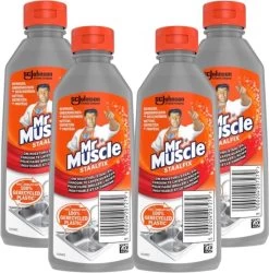 4x Mr. Muscle Staalfix 200 ML -Winkel Met Schoonmaakproducten 1186x1200