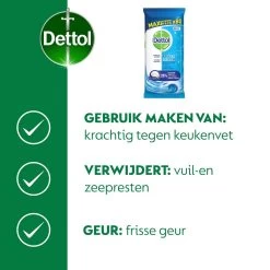 Dettol - Power & Fresh - Schoonmaakdoekjes - Oceaanfris - 4 X 80 Doekjes 11 Dettol - Power & Fresh - Schoonmaakdoekjes - Oceaanfris - 4 X 80 Doekjes -Winkel Met Schoonmaakproducten 1199x1200 1