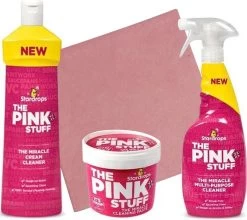 Stardrops 3x The Pink Stuff - Het Wonder Reinigingsmiddel – Allesreiniger Spray - Schoonmaakpasta - Milieuvriendelijk - Huishouden -Winkel Met Schoonmaakproducten 1200x1070 1