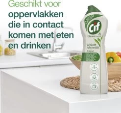 Cif CleanBoost Cream Original Schuurmiddel - 8 X 750 Ml - Voordeelverpakking -Winkel Met Schoonmaakproducten 1200x1118 2