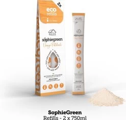 SophieGreen Voorjaarspakket; Allesreiniger + Keukenreiniger - 2x 750ml + Navullingen + Sopje Allesreiniger 100g -Winkel Met Schoonmaakproducten 1200x1142 1