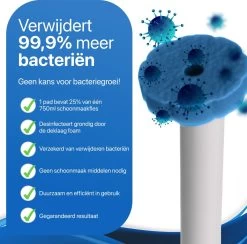 RevoBrush 28x Ocean Breeze Foaming Pads Navulling - WC Borstel Met Houder Vrijstaand 9 RevoBrush 28x Ocean Breeze Foaming Pads Navulling - WC Borstel Met Houder Vrijstaand -Winkel Met Schoonmaakproducten 1200x1184 1
