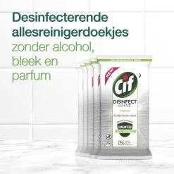 Cif Disinfect & Shine Wipes Doden 99,99% Van De Bacteriën Original Desinfecterende Schoonmaakdoekjes, Van 100% Biologisch Afbreekbaar Textiel 5 X 75 Doekjes 21 Cif Disinfect & Shine Wipes Doden 99,99% Van De Bacteriën Original Desinfecterende Schoonmaakdoekjes, Van 100% Biologisch Afbreekbaar Textiel 5 X 75 Doekjes -Winkel Met Schoonmaakproducten 1200x1200 300
