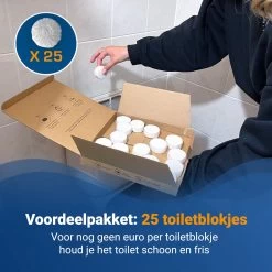 Witte Toiletblokjes Voor Inbouwreservoir Voor O.a Geberit En Grohe - 25 Stuks - Met Lavendel - Vlekvrij - Stortbakblokjes -Winkel Met Schoonmaakproducten 1200x1200 359