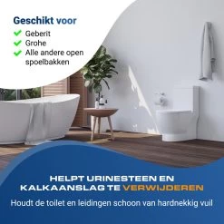 Witte Toiletblokjes Voor Inbouwreservoir Voor O.a Geberit En Grohe - 25 Stuks - Met Lavendel - Vlekvrij - Stortbakblokjes -Winkel Met Schoonmaakproducten 1200x1200 360