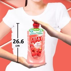 Ajax® Ajax Allesreiniger Fête Des Fleurs Hibiscus 6 X 1L - Voordeelverpakking -Winkel Met Schoonmaakproducten 1200x1200 45