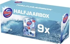 Glorix Power 5 Toiletblokken - Ocean - 9 Stuks - Halfjaarbox - Voordeelverpakking -Winkel Met Schoonmaakproducten 1200x760 3