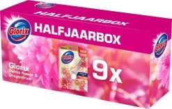 Glorix Aroma Lux Dahlia Flower & Dragonfruit - 9 Toiletblokken - Halfjaarbox - Voordeelverpakking -Winkel Met Schoonmaakproducten 1200x761