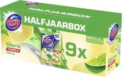 Glorix Power 5 Toiletblokken - Citroen - 9 Stuks - Voordeelverpakking -Winkel Met Schoonmaakproducten 1200x762