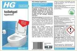 HG Toiletgel Hygiënisch - 500 Ml - Glanzend Resultaat - Krachtige Reiniger En Ontkalker -Winkel Met Schoonmaakproducten 1200x792
