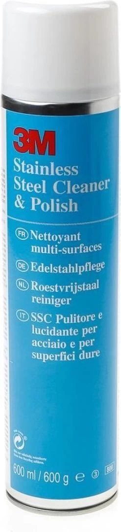 3M RVS Reiniger - 600 Ml -Winkel Met Schoonmaakproducten 275x1200