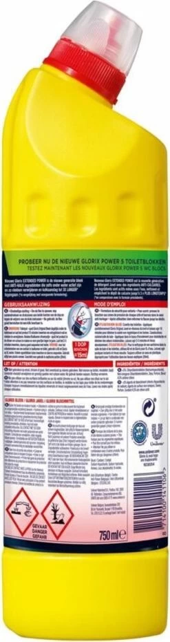 8x Glorix Bleek Original 750 Ml -Winkel Met Schoonmaakproducten 319x1200