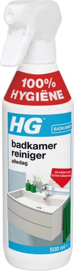 HG Badkamerreiniger Alledag - 500ml - Verwijdert Zeepresten, Huidvetten En Lichte Kalkaanslag -Winkel Met Schoonmaakproducten 329x1200