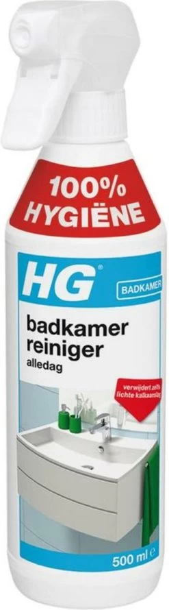 HG Badkamerreiniger Alledag - 500ml - Verwijdert Zeepresten, Huidvetten En Lichte Kalkaanslag -Winkel Met Schoonmaakproducten 333x1200