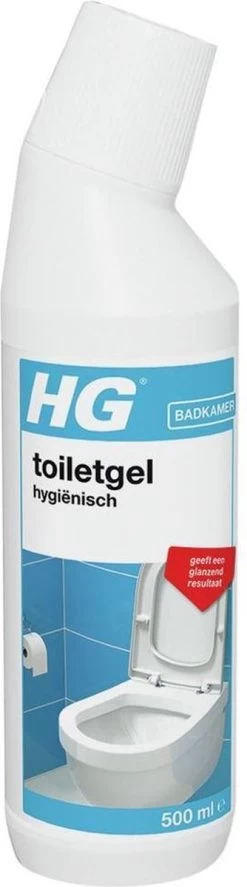 HG Toiletgel Hygiënisch - 500 Ml - Glanzend Resultaat - Krachtige Reiniger En Ontkalker -Winkel Met Schoonmaakproducten 334x1200 3