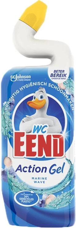 6x WC Eend Toiletreiniger Marine Wave 750 Ml -Winkel Met Schoonmaakproducten 403x1200