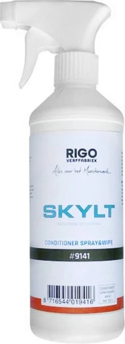 RigoStep Skylt Conditioner Spray ACTIE -Winkel Met Schoonmaakproducten 437x1200