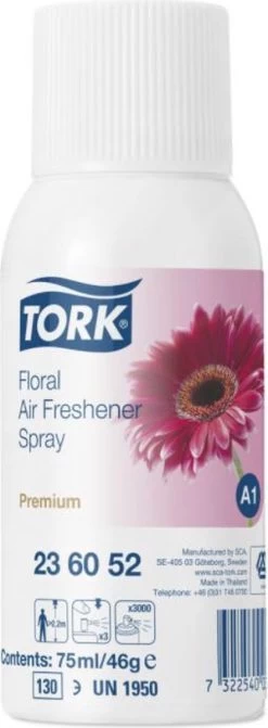 Tork Navulling Voor Luchtverfrisser Bloemen Systeem A1 Flacon Van 75 Ml -Winkel Met Schoonmaakproducten 442x1200