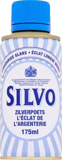 Silvo Zilverpoets - Poetsmiddel -Zilverglans - 2x 175 ML - Voordeelverpakking 7 Silvo Zilverpoets - Poetsmiddel -Zilverglans - 2x 175 ML - Voordeelverpakking -Winkel Met Schoonmaakproducten 466x1200 2