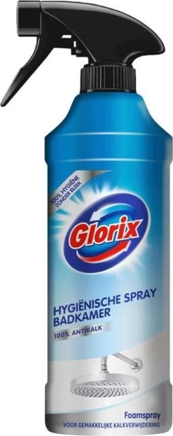 Glorix Hygiënische Badkamer Foamspray - 6 X 500 Ml - Voordeelverpakking -Winkel Met Schoonmaakproducten 476x1200