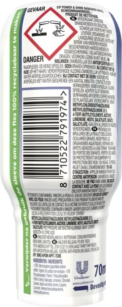 Cif Power & Shine Badkamer Ecorefill Capsule - 10 X 70 Ml - Voordeelverpakking 11 Cif Power & Shine Badkamer Ecorefill Capsule - 10 X 70 Ml - Voordeelverpakking -Winkel Met Schoonmaakproducten 478x1200 2