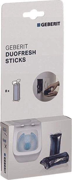 Geberit DuoFresh Sticks - 96 Stuks - Voordeelverpakking - Toilet/WC Blokjes Inbouwreservoir -Winkel Met Schoonmaakproducten 484x1200 2