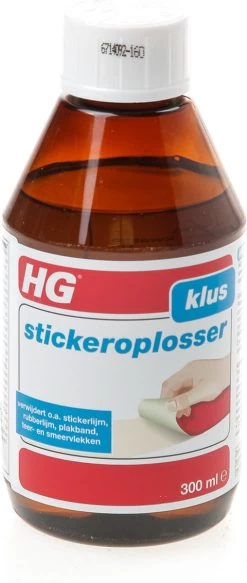 HG Stickerverwijderaar - 300ml - Eenvoudig In Gebruik - 100% Lijmrestenverwijdering 13 HG Stickerverwijderaar - 300ml - Eenvoudig In Gebruik - 100% Lijmrestenverwijdering -Winkel Met Schoonmaakproducten 508x1200 1