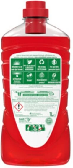 Ajax® Ajax Allesreiniger Fete De Fleur Rode Bloemen 1 Liter -Winkel Met Schoonmaakproducten 524x1200