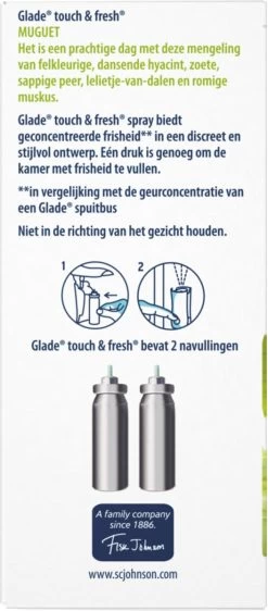 Glade By Brise Touch & Fresh Muguet Navulling - 2 Stuks 8 Glade By Brise Touch & Fresh Muguet Navulling - 2 Stuks -Winkel Met Schoonmaakproducten 527x1200