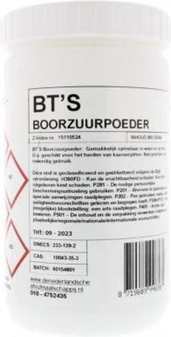 Boorzuurpoeder 800 Gr -Winkel Met Schoonmaakproducten 609x1200