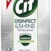 Cif Disinfect & Shine Wipes Doden 99,99% Van De Bacteriën Original Desinfecterende Schoonmaakdoekjes, Van 100% Biologisch Afbreekbaar Textiel 5 X 75 Doekjes -Winkel Met Schoonmaakproducten 665x1200