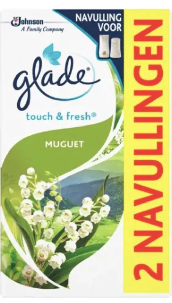 Glade By Brise Touch & Fresh Muguet Navulling - 2 Stuks 6 Glade By Brise Touch & Fresh Muguet Navulling - 2 Stuks - Afbeelding 4