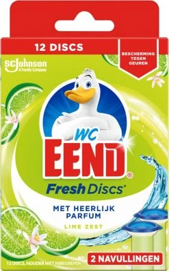 WC Eend Fresh Discs Navul Duo Lime 72 Ml 13 WC Eend Fresh Discs Navul Duo Lime 72 Ml -Winkel Met Schoonmaakproducten 752x1200