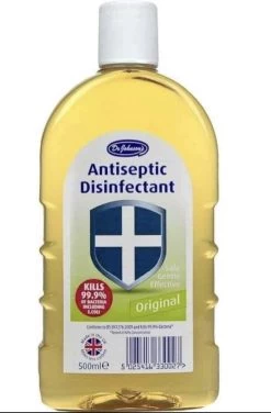 Dr Johnsons Ontsmettingsmiddel - 6 X 500ml Voordeelverpakking - Dettol Antiseptic Alternatief -Winkel Met Schoonmaakproducten 788x1200