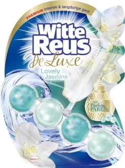 Witte Reus DeLuxe Toiletblok - Lovely Jasmine - WC Blokjes Voordeelverpakking - 10 Stuks -Winkel Met Schoonmaakproducten 894x1200 2