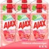 Ajax® Ajax Allesreiniger Fête Des Fleurs Hibiscus 6 X 1L - Voordeelverpakking -Winkel Met Schoonmaakproducten 960x1200