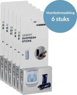 Geberit DuoFresh Sticks - 48 Stuks - Voordeelverpakking - Toilet/WC Blokjes Inbouwreservoir -Winkel Met Schoonmaakproducten 978x1200